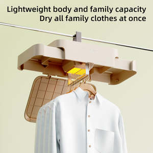 New Arrival <b>Foldable</b> <b>Clothes</b> Dryer Space-Saving Design Portable <b>Drying</b> <b>Rack</b> for Home/Dorm/Travel Fast-Dry & Storage - Product Image 5