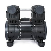Compresseur d'air portable de haute qualité avec moteur sans huile et moteur petite pompe d'aérateur à piston à bruit pour les étangs de pisciculture