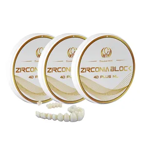 98x14mm 4D artı ML, diş Lab <span class=keywords><strong>CAD</strong></span> <span class=keywords><strong>CAM</strong></span> freze makinesi diş zirkonyum blok boş - Product Image 1