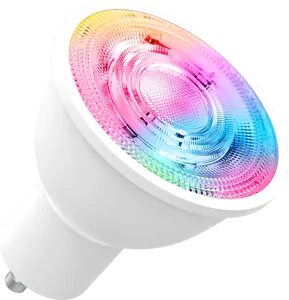 2022 नई Zigbee स्मार्ट बल्ब एलेक्सा आवाज नियंत्रण Dimming रंग 6w बल्ब समर्थन 7 रंग