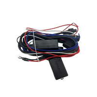 SXN TT-HS-6-1 Universal LED Motorcycle Light Harness Kit with 100cm/135cm Copper Tinned Wire for Retrofit/Upgrade