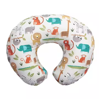 Vente en gros, oreiller d'allaitement confortable pour nouveau-né, oreiller en coton en forme de U, oreiller d'alimentation pour bébé
