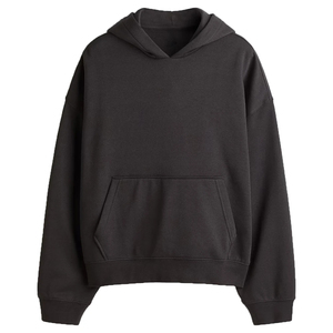 Sudadera con capucha para mujer, 100% algodón, forro polar grueso, teñido liso, bordado personalizado, ecológica, transpirable, unisex, para invierno - Product Image 2