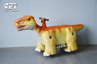 Rabbit Ride Kids Attraction Amusement Park Kids Cartoon Animal Car Silicone Animal Drive Around
