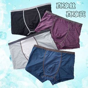 Nuevos Bóxers de Malla Transpirable de Secado Rápido para Hombre, Ropa Interior Masculina de Talla Grande - Product Image 2