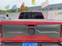 Nouveau 19-23 pour Dodge RAM1500 plaque de garniture de garde-porte arrière plaque de queue Bighorn avec crochet de remorquage intégré découpes de pare-chocs pièces de carrosserie