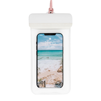Étui de téléphone de natation universel à écran tactile en TPU transparent étanche pour sacs de téléphone portable iPhone