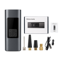 Pompe à air intelligente sans fil avec écran numérique, gonfleur de pneus portable pour voiture, éclairage USB automatique pour voitures et motos