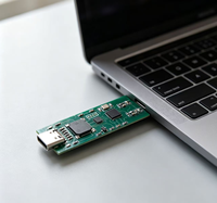 Module de lecteur de carte NFC 13,56 MHz, protocole ISO 14443A, distance de lecture de 0 à 3 m, sortie USB prise en charge avec interface Type-C