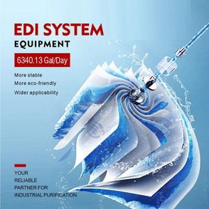 Sistema de Tratamiento de Agua Ultrapura EDI de Acero Inoxidable JuJin de 1 Tonelada, Purificación RO+EDI para 1000 LRO, 380V - Product Image 4