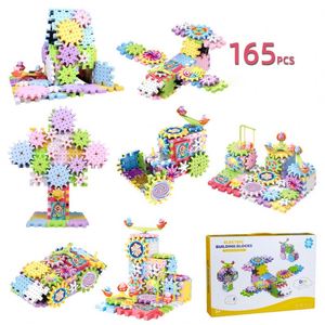Educational Learning Plastic 3D Model Assembly Bricks Kits Electric Rotating <b>Building</b> <b>Block</b> Gear Toy 83Pcs Set - Product Image 6