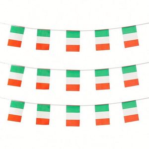 Guirnalda de Banderines Triangulares Mexicanos Personalizados de Poliéster al por Mayor - Product Image 5