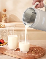 110V-220V Mini Machine à lait de soja sans filtre ménage entièrement automatique disjoncteur mural Intelligent écran écrou fabricant de lait