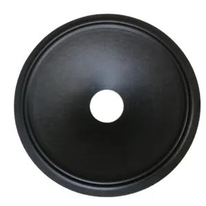 12" 15" 18" oem odm pro audio cloth edge surround black pulp paper cone pressed or non-pressed speaker cone paper