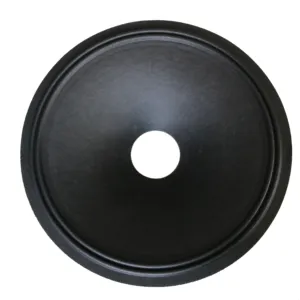 12 "15" 18 "oem odm专业音频布边缘环绕黑色纸浆纸锥压制或非压制扬声器锥纸