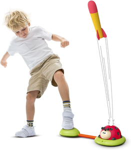 Jouet Électrique d'Extérieur 3-en-1 : Machine Sportive <span class=keywords><strong>Coccinelle</strong></span> avec Télécommande pour Enfants, Ensemble Corde à Sauter et Anneau d'Exercice en Plastique - Product Image 3