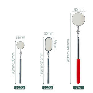360 ° Inspeção Espelho LED Luz Telescópica Espelhos Estender Ferramentas Mecânicas Inspeção Espelho Telescópico Lidar Com Ferramentas De Reparação - Product Image 3
