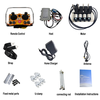 Control Remoto Industrial para Grúa de Estructura Metálica con Doble Joystick, Control Remoto Inalámbrico de Doble Joystick
