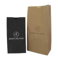 Sacs d'emballage en papier kraft KH Emballage alimentaire à emporter enduit étanche et résistant à l'huile pour les noix et les noyaux pour les promotions