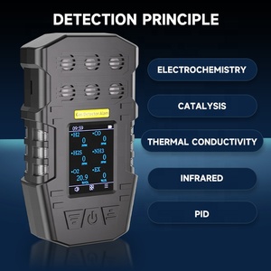 Détecteur de gaz multi-gaz portable S318, analyseur 6 en 1 avec pompe externe, prix bas - Product Image 1