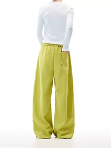 Pantalons de survêtement de style vintage américain, ligne <span class=keywords><strong>soha</strong></span>, sport, automne et hiver, décontractés, amples, coupe droite - Product Image 5