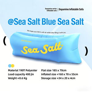 Sofá Inflável Moderno Reclinável com Massagem e Resfriamento, Dobrável e Portátil para Camping e Uso Externo - Product Image 6