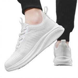 Chaussures de marche respirantes en maille pour hommes, à lacets, légères, antidérapantes, décontractées, à bout rond, pour toutes les saisons - Product Image 3