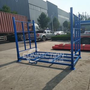 מזרן רשת תיל פלדה קיבולת טעינה גבוהה מתקפל מתלה ערימה לאחסון צמיגים - Product Image 5