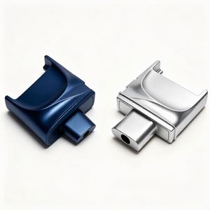 Componentes de Hardware Médico de Acero Inoxidable, Mecanizado CNC de 5 Ejes Personalizado, Anodizado en Color, Conector de Posicionamiento para Instrumentos Médicos - Product Image 1