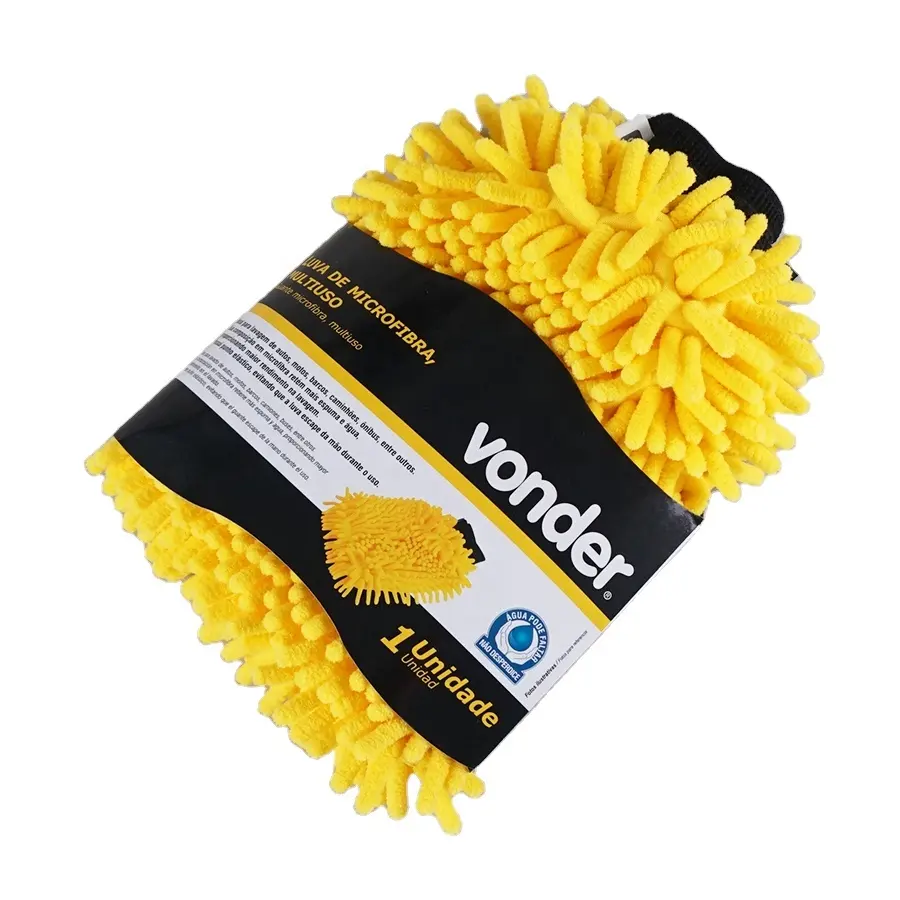 Wassen Mitts Microvezel Auto Detaillering Microfiber Handschoen Voor Auto Wassen En Schoonmaken