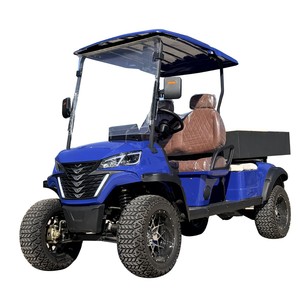 Qilu Fengde <b>Electric</b> <b>UTV</b> 48V <b>4Wd</b> 2 Seats Cargo Bed Scenic Area Patrol Vehicle - Product Image 1