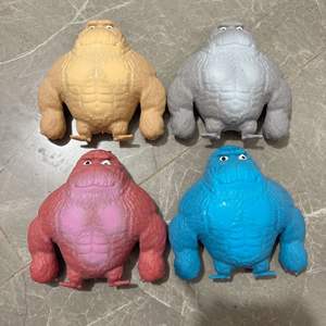 Juguete de Mono para Apretar, Nuevo Lanzamiento, Divertido, de Plástico Suave, Antiestrés, Gorila, Juguete de Mono para Estirar y Apretar - Product Image 5