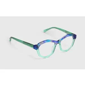 نظارات بصرية عالية الجودة مصنوعة يدويًا بإطار مضلع نظارات بصرية جيدة