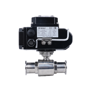 Actuador HL05 AC220V, Conjunto de Válvula de Bola Sanitaria de Dos Vías de Acero Inoxidable 304, IP67, Personalizado, Soporte OEM para la Industria del Agua - Product Image 1