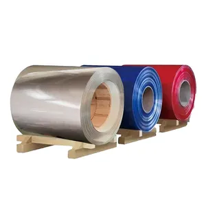 Prepainted aluzin galvanizado aço bobina para coberturas soluções bobinas prepintada bobina lmina de metal