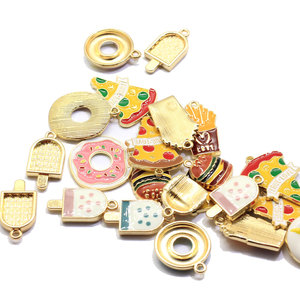 Bán Buôn Số Lượng Lớn Men Charms Rất Nhiều Đồ Trang Sức Làm Charms Mặt Dây Hợp Kim Kẽm Men Dangle <span class=keywords><strong>DIY</strong></span> Necklace Bracelet & Crafting - Product Image 2