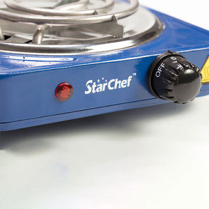 Appareil électroménager <span class=keywords><strong>de</strong></span> cuisine portable, <span class=keywords><strong>plaque</strong></span> chauffante électrique 1000 Watts, blanche - Product Image 3