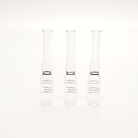 Ampoules en verre ambré transparent de 1 ml, 2 ml, 5 ml, 10 ml, flacons en verre