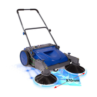 Balayeuse automatique pour animaux, appareil à main 950 manuel, pour trottoir, balayage de feuilles et de sol