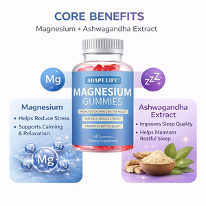 Gommes à mâcher relaxantes au magnésium et à l'ashwagandha - Product Image 3