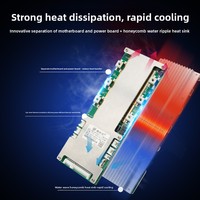 Carte de protection intelligente de batterie au lithium Jiabaida 60V BMS 48V 80-200A pour motos électriques FR4 1oz 1.6mm AP21S004 HASL