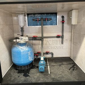 <span class=keywords><strong>Piscine</strong></span> conteneur en acier de 10 pieds avec filtration à sable polymère pour une vie de plein air de luxe - Product Image 6