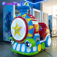 Machine de jeu d'arcade électrique pour enfants, mini-train à monnayeur, balançoire pour enfants, pour zone de jeux pour enfants, vente en gros