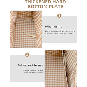 Con Chó Mèo Tàu Sân Bay Túi Mềm Hai Mặt Đóng Mở Du Lịch Con Chó Con Tàu Sân Bay Con Chó Tàu Sân Bay Với Túi Lớn - Product Image 6