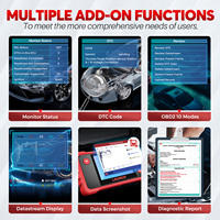 LAUNCH 2026 CRP123 V2.0 PLUS Lector de Códigos de Auto de Sistema Completo, Escáner OBD2, Actualizaciones Gratuitas de por Vida