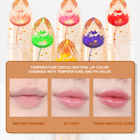 Baume à lèvres longue durée qui change de couleur selon la température, rouge à lèvres transparent effet gelée cristalline, gloss hydratant pour les lèvres, maquillage cosmétique