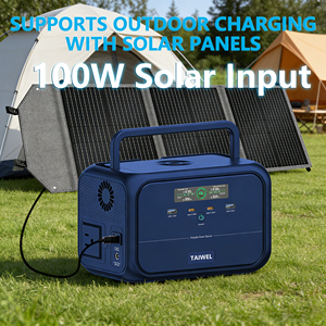 Station d'alimentation portable haute capacité 300W, générateur solaire, batterie de secours pour le camping en plein air, chargeur, batterie LiFePO4 intelligente - Product Image 4