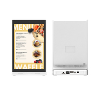 Menu numérique 10,1 pouces en forme de L, écran IPS 10 pouces 800*1280 G+G RK3562 Quad-core NFC WiFi 6 BT5.4 RJ45 12V DC Tablette Android