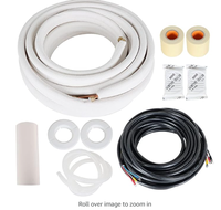 Climatiseur prix usine 1/4 + 3/8 1/4 + 1/2 1/4 + 5/8 3/8 + 5/8 ensemble de ligne de bobine de cuivre isolé avec Kit d'accessoires