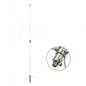 เสาอากาศสื่อสารภายนอกอาคาร เสาอากาศฐานสัญญาณไฟเบอร์กลาส VHF 156-163MHz 7.0dBi เสาอากาศทางทะเล - Product Image 2